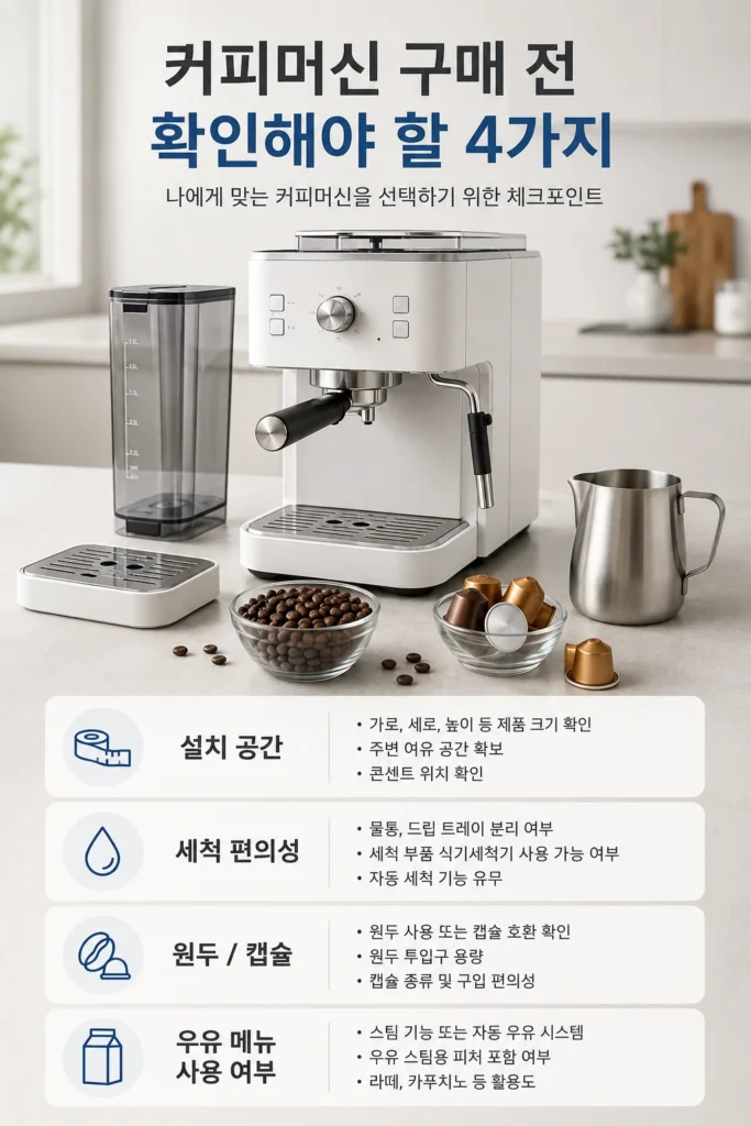커피머신구매체크