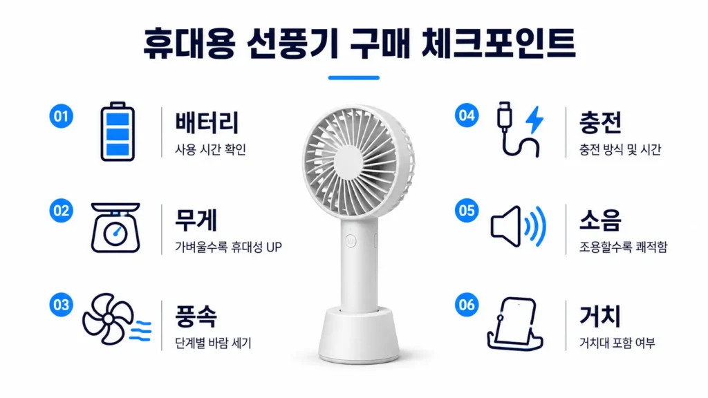 선풍기구매 체크포인트