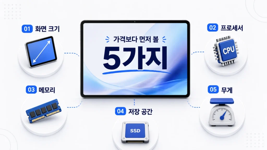 가격보다먼저볼 5가지